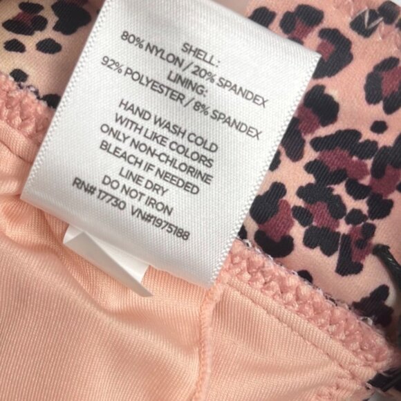 Shade & Shore Bikini Swim Top Womens Medium Pink Padded New Pool Beach - Picture 5 of 9